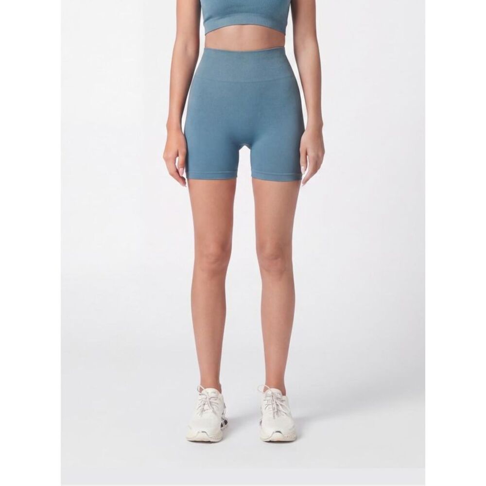 Plein Sport Women Technical Stretch Fabric Shorts Plein Sport